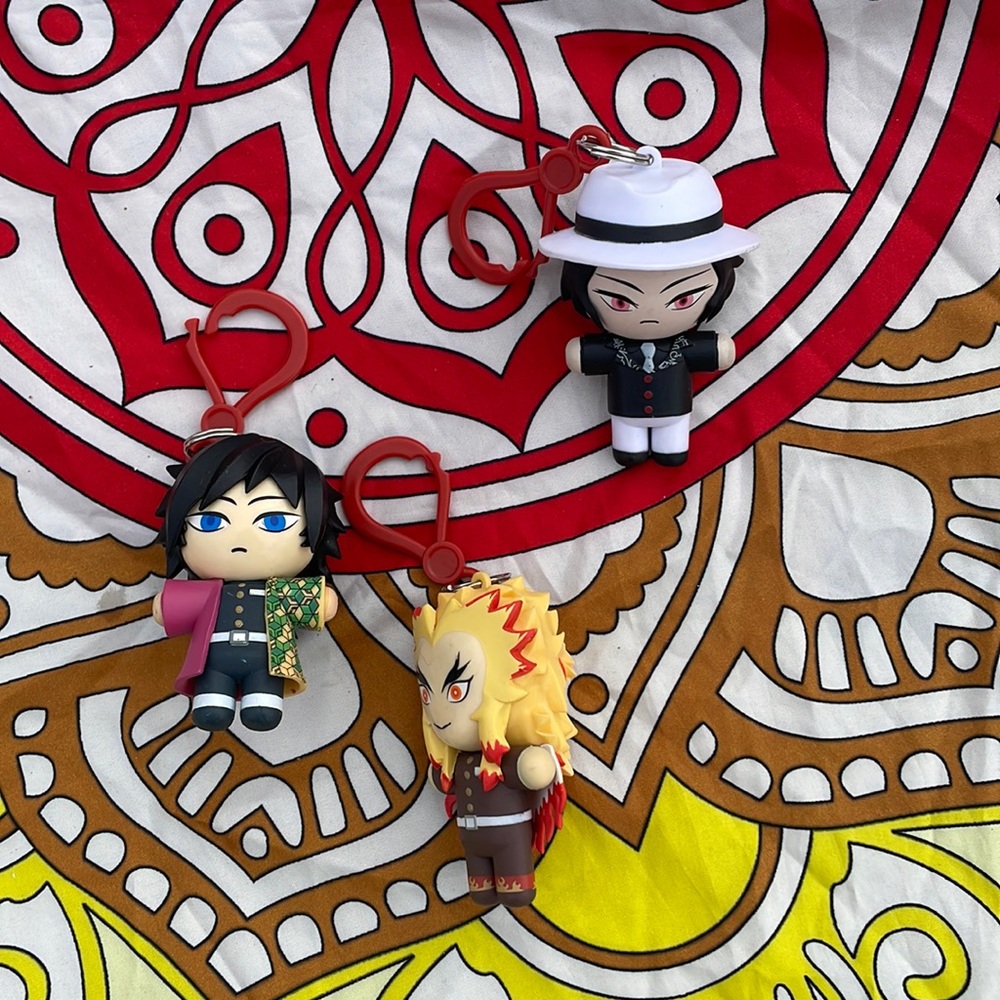 Demon slayer keychain